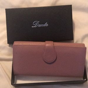 Dante Dark Pink RFID blocking wallet